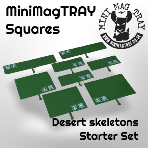 Desert Skeleton Starter Set - MiniMagTRAY Squares