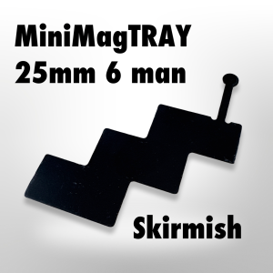 25mm Skirmish Tray - 6 man