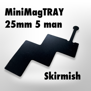 25mm Skirmish Tray - 5 man